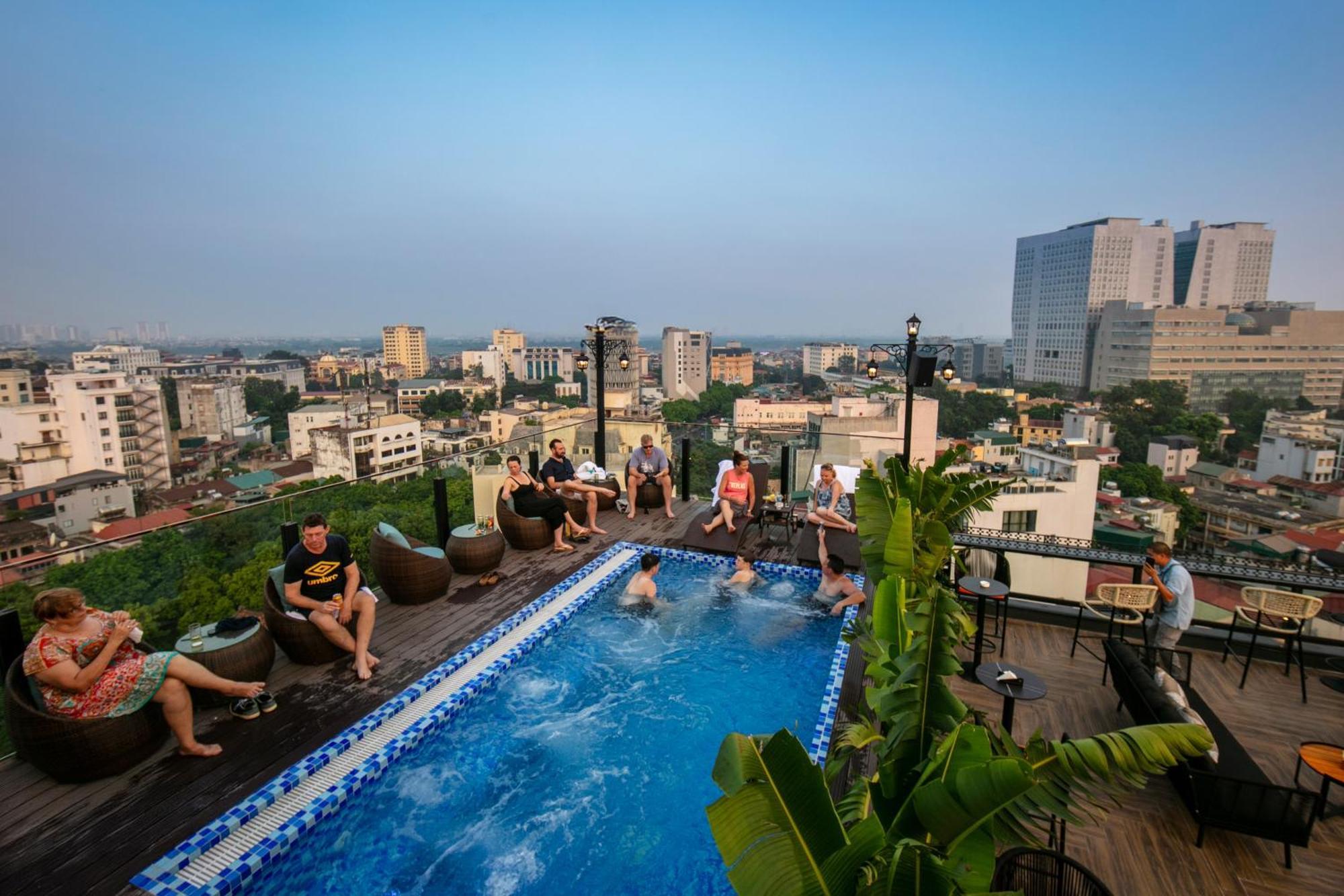 May De Ville Corner Hotel هانوي المظهر الخارجي الصورة