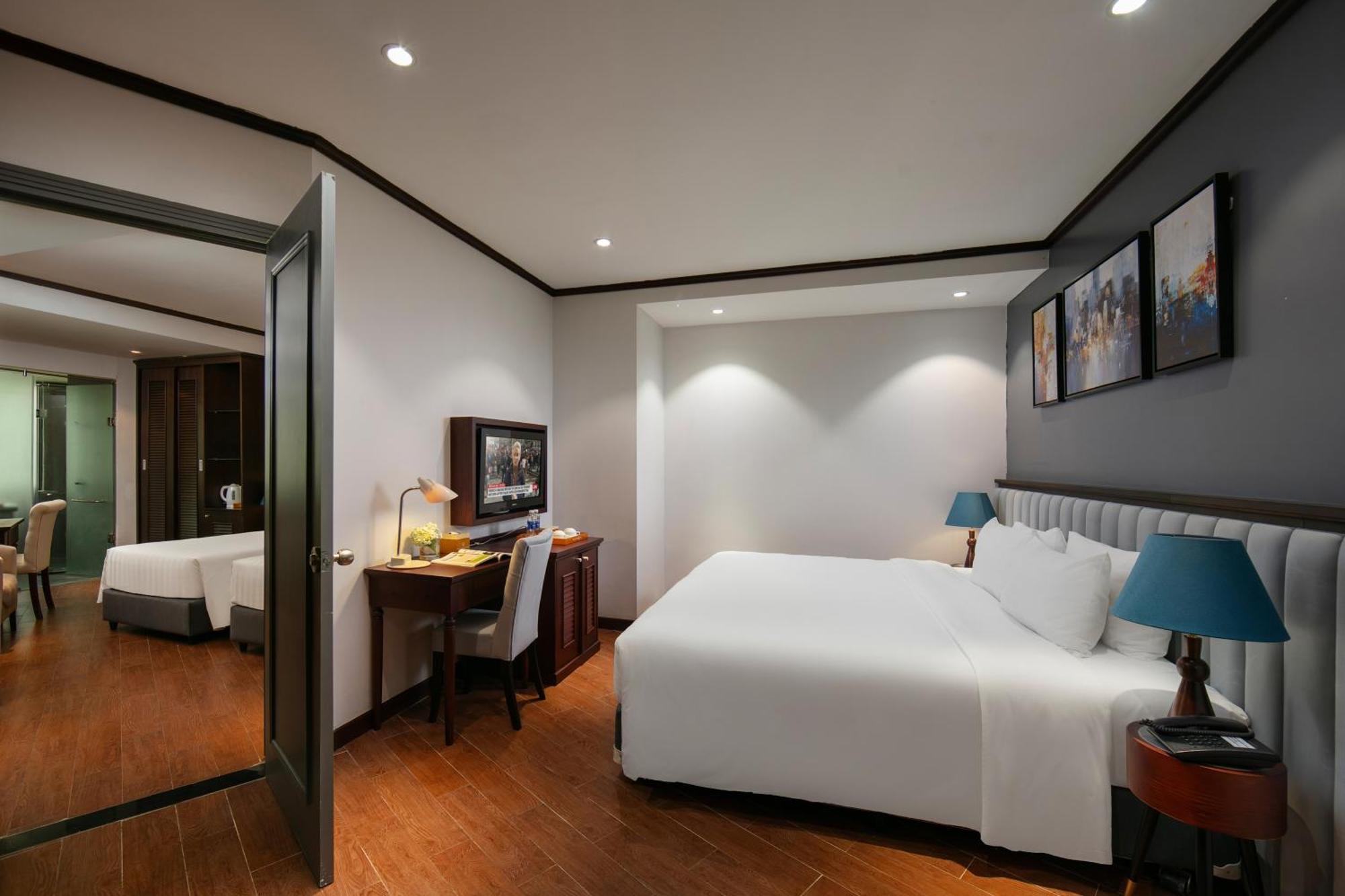 May De Ville Corner Hotel هانوي المظهر الخارجي الصورة