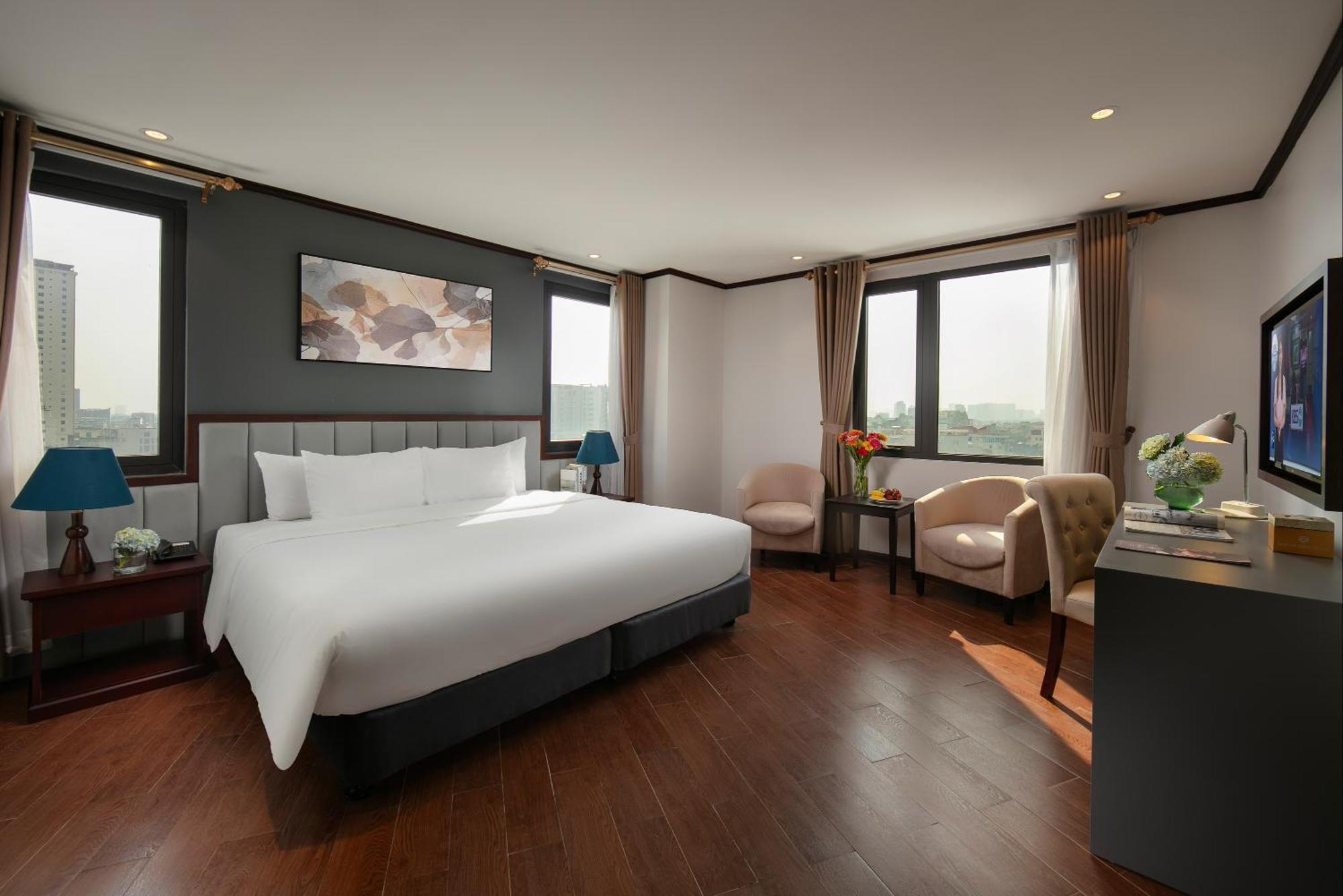 May De Ville Corner Hotel هانوي المظهر الخارجي الصورة