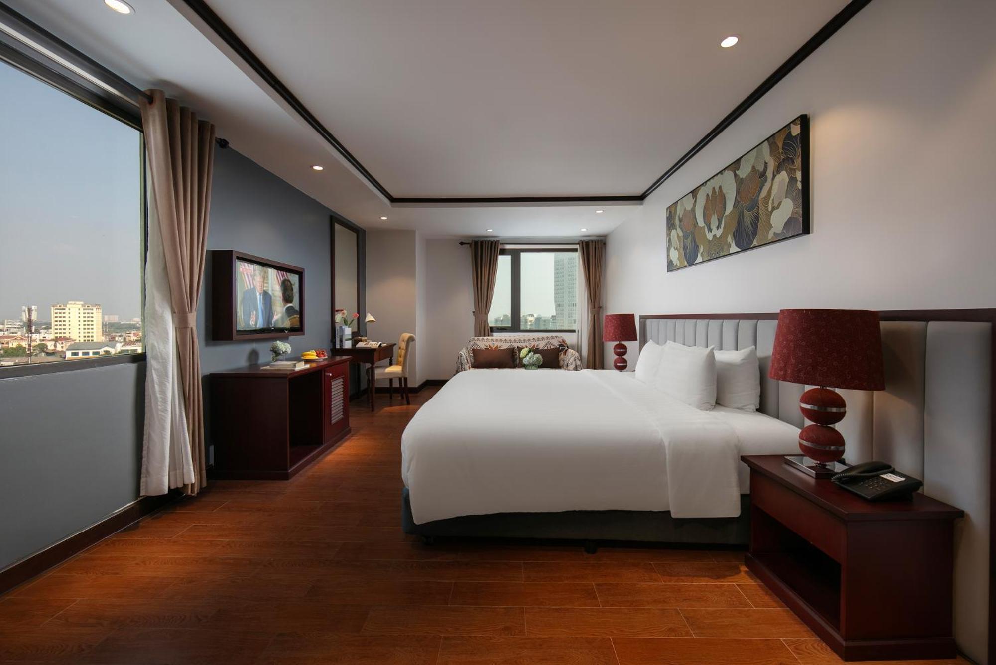 May De Ville Corner Hotel هانوي المظهر الخارجي الصورة