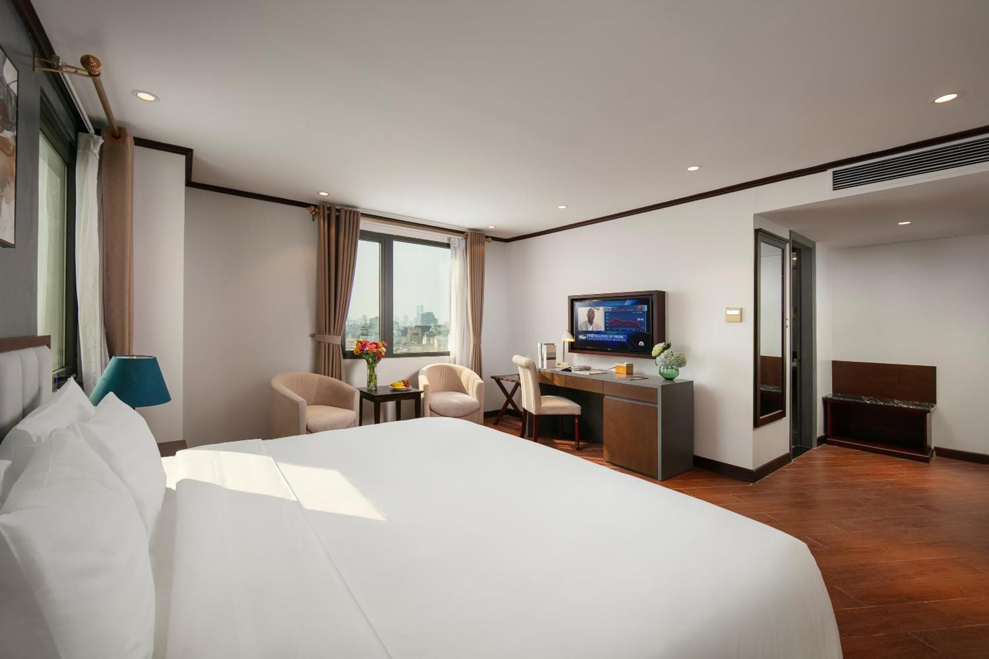 May De Ville Corner Hotel هانوي المظهر الخارجي الصورة