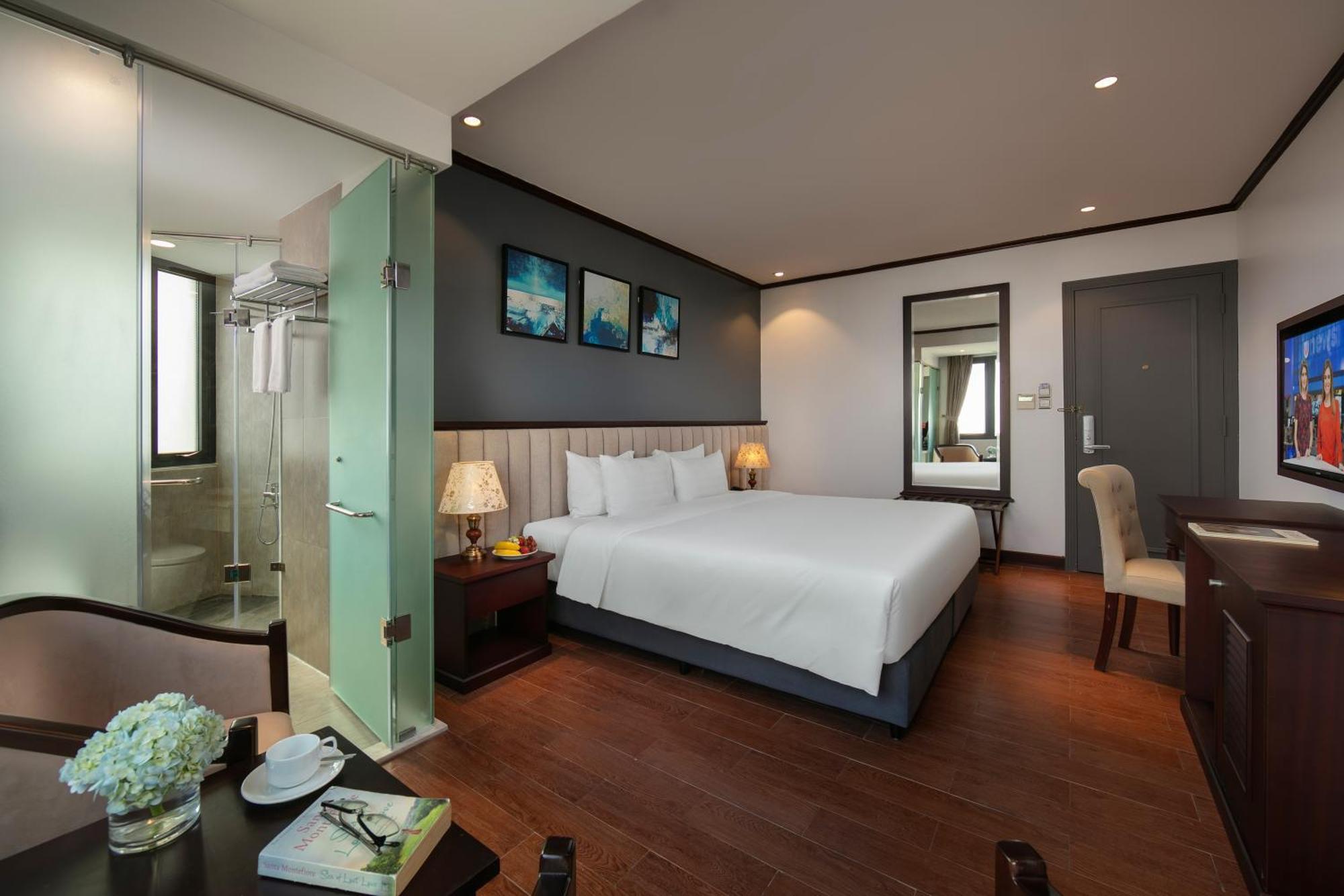 May De Ville Corner Hotel هانوي المظهر الخارجي الصورة