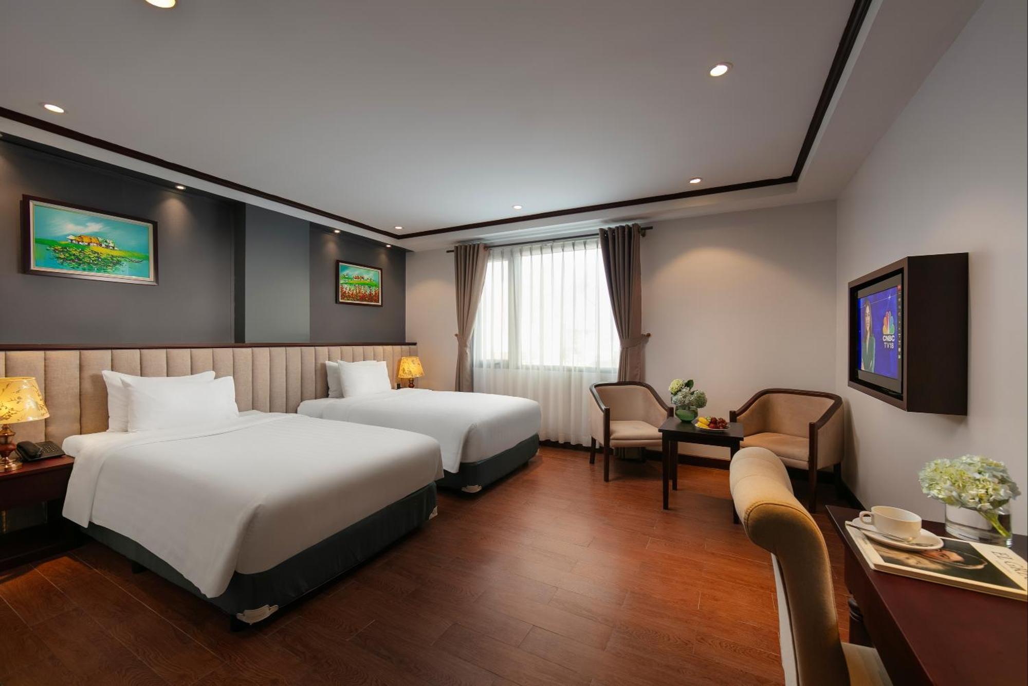 May De Ville Corner Hotel هانوي المظهر الخارجي الصورة