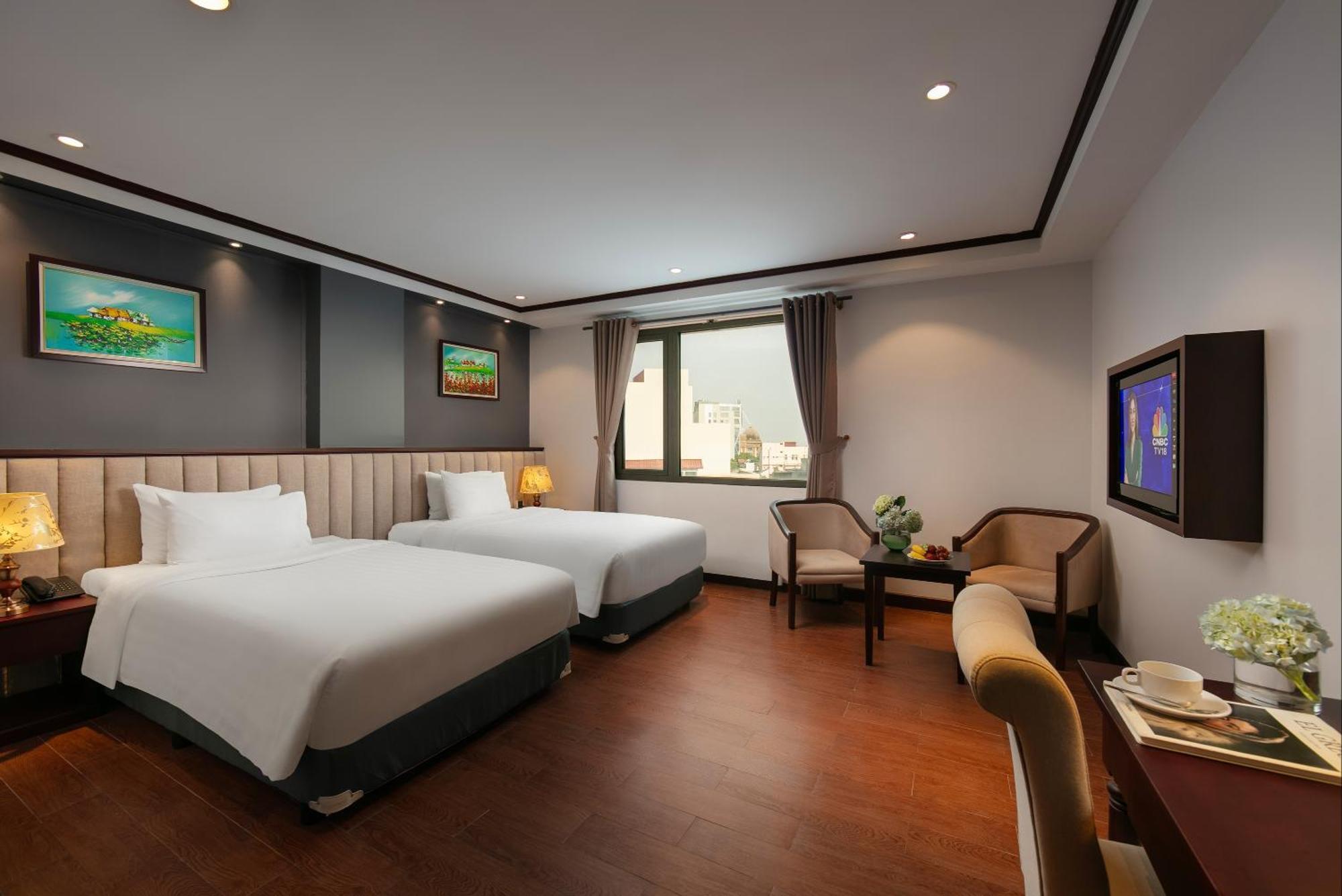 May De Ville Corner Hotel هانوي المظهر الخارجي الصورة