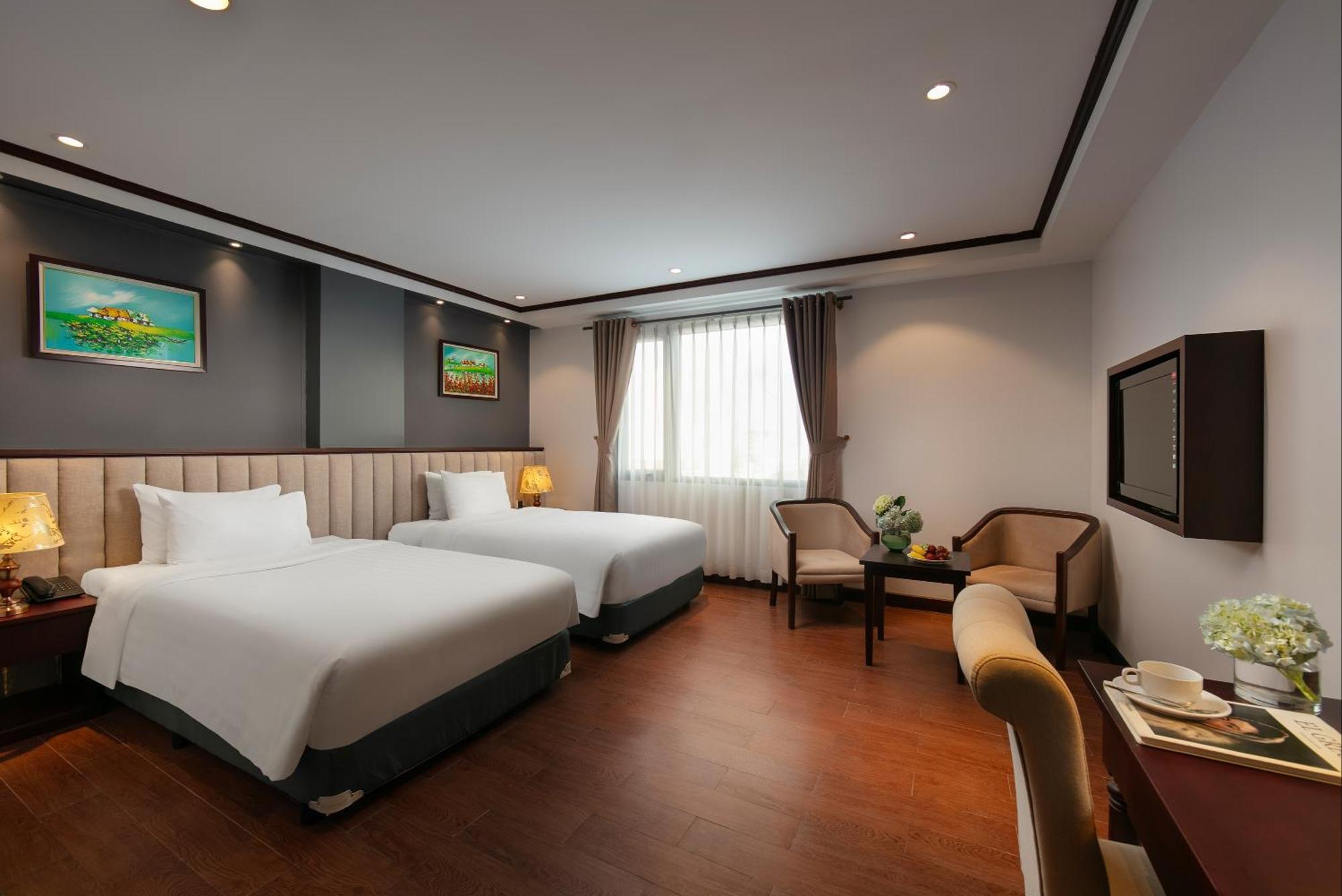 May De Ville Corner Hotel هانوي المظهر الخارجي الصورة