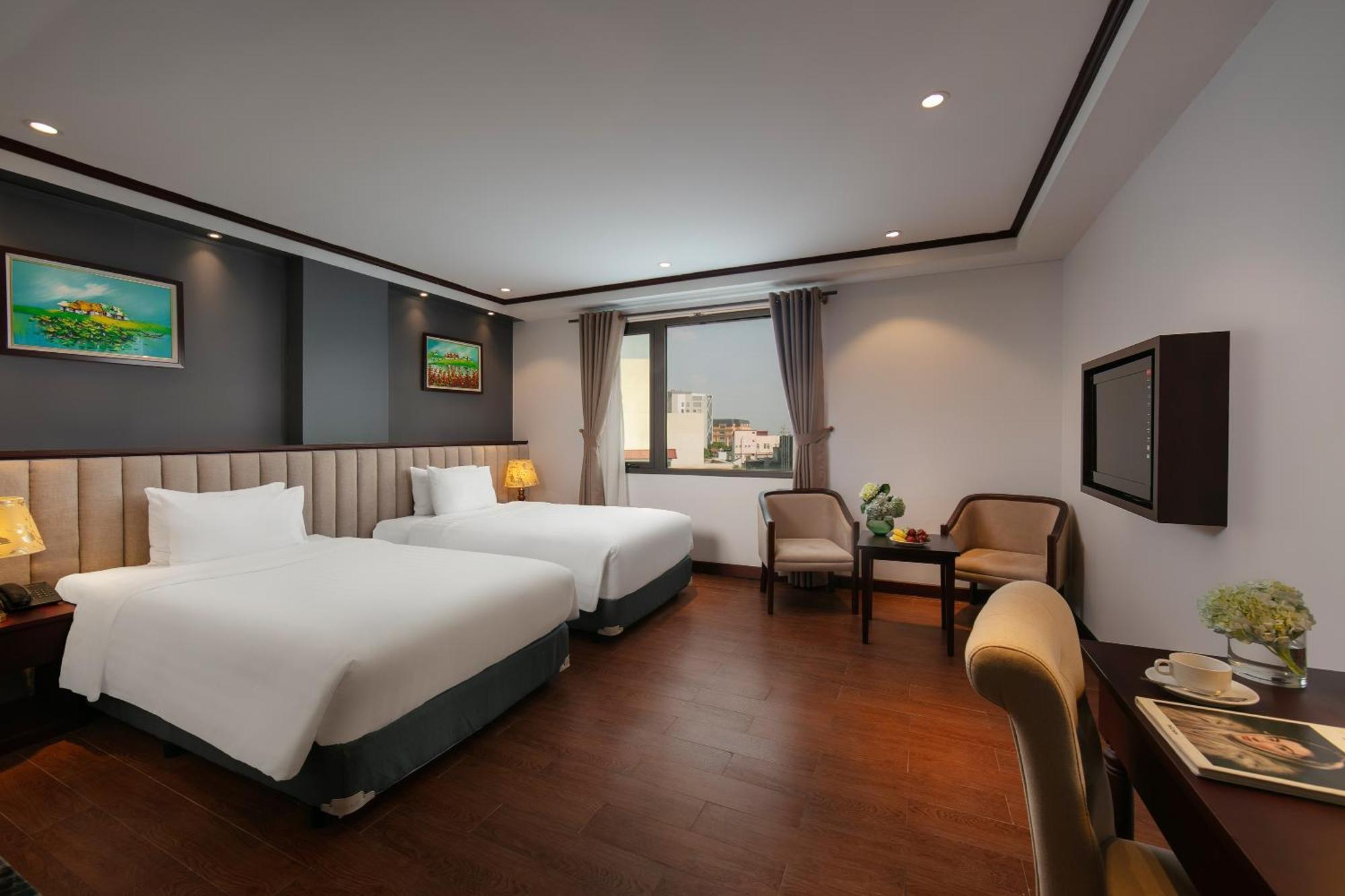 May De Ville Corner Hotel هانوي المظهر الخارجي الصورة