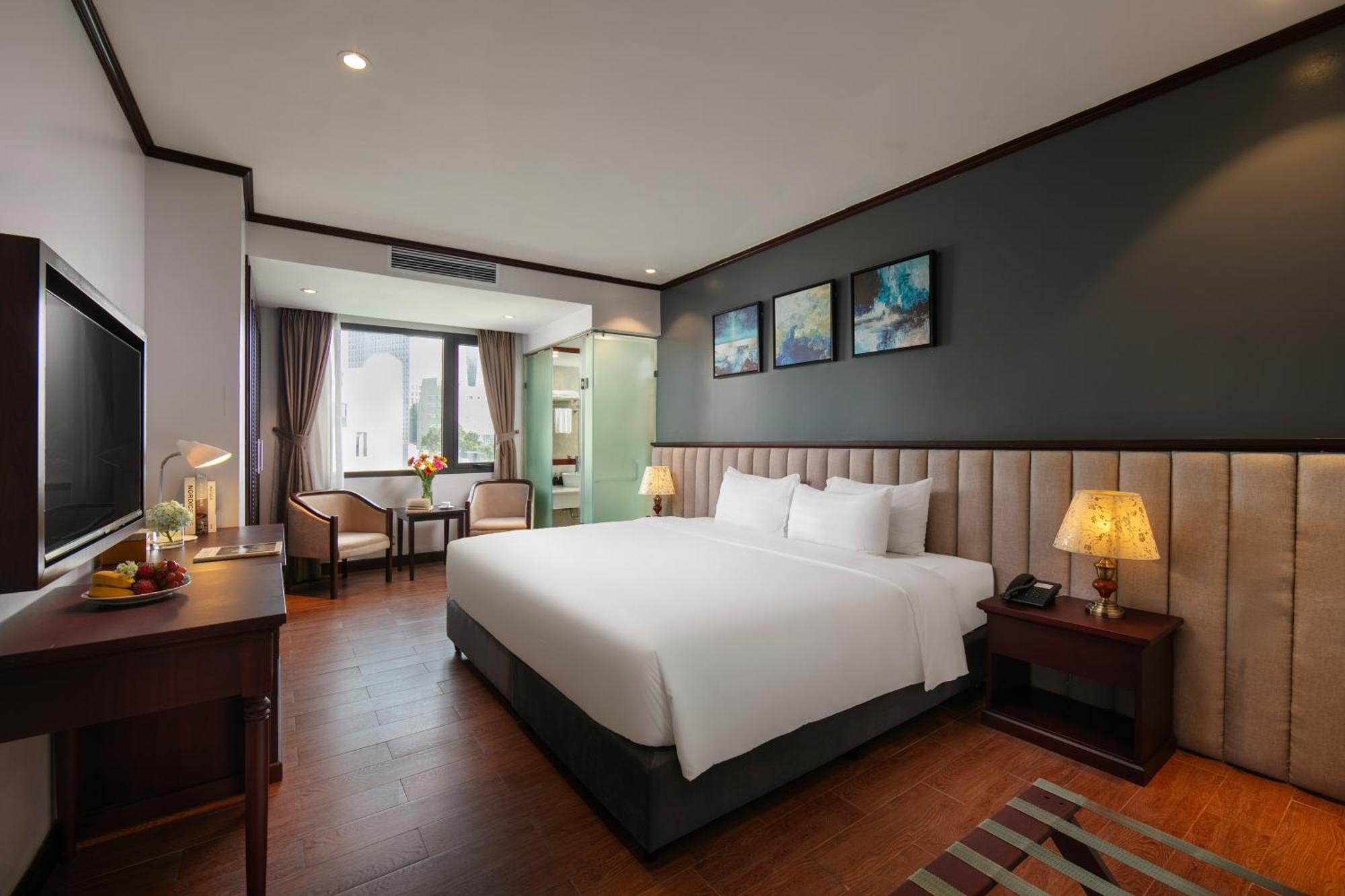May De Ville Corner Hotel هانوي المظهر الخارجي الصورة
