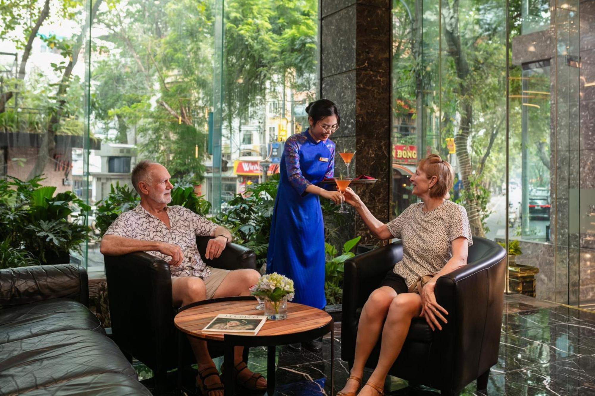May De Ville Corner Hotel هانوي المظهر الخارجي الصورة
